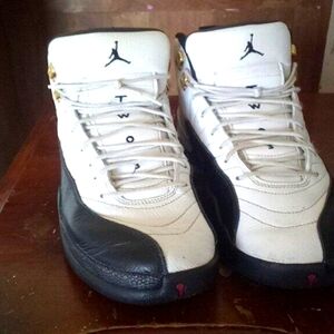 Men's White and Black Athletic Shoes